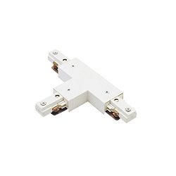 WAC Lighting J2-T-WT J Track 2-Circuit T Connector, White