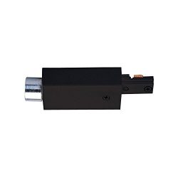 Juno Lighting R34 RP BL Juno R Series Trac-Lite Opposite Polarity Conduit Feed Black