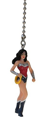 DC & Marvel comics SUPER HERO superhero character Ceiling FAN PULL light chain (Wonder Woman)