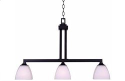 Hampton Bay Mattock 3-light Oil Rubbed Bronze Island Light