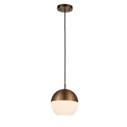 JINZO Kitchen Island Light Handing Pendant Lighting Fixture with Glass Shape E26 Base Classic Sa ...