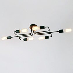 LightInTheBox 60W Flush Mount Modern/Contemporary LED Chandeliers Vintage / Retro / Country Pain ...