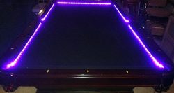 OCTANE LIGHTING Bar Billiard Pool Table Bumper Led Rgb Color Changing Lights Remote