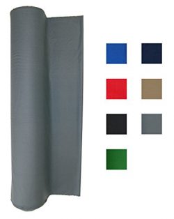 Performance Grade Pool Table Felt – Billiard Cloth – For An 8 Foot Table Light Gray