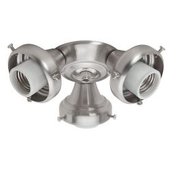 Hunter Fan Company Hunter Fan Company 99136 Three Light Fitter- Brushed Nickel