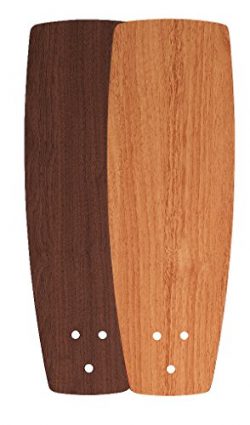 Fanimation BEW42WALW Reversible Plywood Blade, Walnut, 42-Inch Sweep, Set of 5, Compatible with  ...