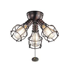 Kichler 370041OBB Three Light Fan Light Kit