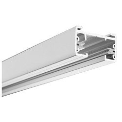 Lithonia Lighting Black Linear Track Lighting Section, , Matte White