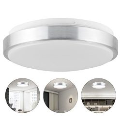 LEDGLE 13W LED Ceiling Lamp Round Ceiling Lights, Equal to 110W Incandescent Bulb, Daylight Whit ...