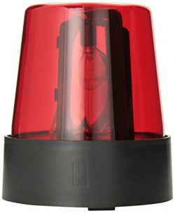 Rhode Island Novelty 7″ Red Police Beacon Light