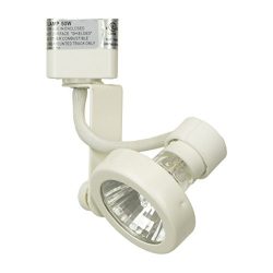 Direct-Lighting 50067 White GU10 Line Voltage Track Lighting Head