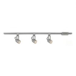 Linear Track Kit Wit 3 Gu10-16 4.21″h x 11.81″w Brushed Steel