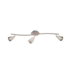 Mya 3-Light Track Lighting Satin nickel