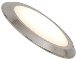 NEW Round Flush Mount Thin Ceiling Light |  LED Disc Shaped Thinnest Round Dimmable Lighting Fix ...