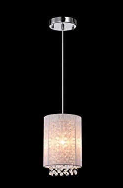 Lalula Crystal Pendant Lighting 1-light Modern Ceiling Lights kitchen island Chandelier