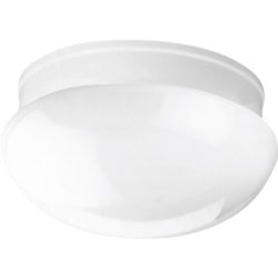 Progress Lighting P3410-30 2-Light Close-To-Ceiling Fixture, White