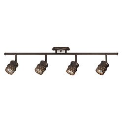 GLOBE ELECTRIC 59063 4-Light Track Light Bar