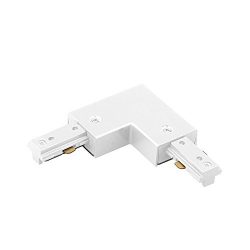 WAC Lighting JL-LEFT-WT J Track Left J Connector, White