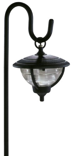 Paradise GL22785BK Cast Aluminum Palm Island Hanging Path Light, Black