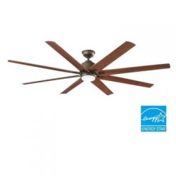 Kensgrove 72 in. LED Indoor/Outdoor Espresso Bronze Ceiling Fan by Home Decorators Collection