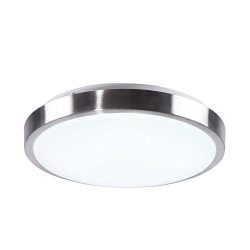 AFSEMOS LED Flush Mount Ceiling Light, 10”,12W(50W equivalent),950lm,3000K(Warm White),120 ...