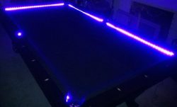 OCTANE LIGHTING Bar Billiard Pool Table Bumper Led Rgb Color Changing Light Beat To Music Remote