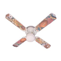 Ceiling Fan Designers Ceiling Fan, Classic Sports, 42″