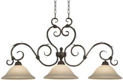 Vicosa Collection Three Light Island Style Chandelier