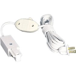 Progress Lighting P9111-28 Cord and Plug Set For Feeding Track, Bright White