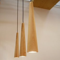 Beladesign LED Bulbs Solid Wood Pendant Lights Living Room Bedroom Pendent Lights