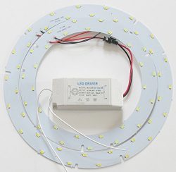 Ledy 33w 9.84 Inch 3630lm 5730 SMD Led Ceiling Light Fixtures Replacement Panel Retrofit Board L ...