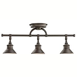 Kichler 42439OZ Three Light Rail Light