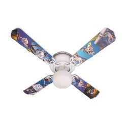 Ceiling Fan Designers Ceiling Fan, Radical Skateboards, 42″