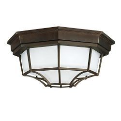 Capital Lighting 9800OB Two Light Outdoor Ceiling Mount Fixture