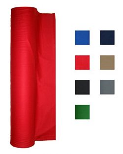 21 Ounce Pool Table Felt – Billiard Cloth – For a 7 Foot Table Red