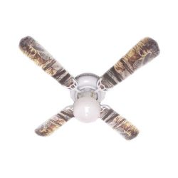 Ceiling Fan Designers Ceiling Fan, Deer Buck Doe Hunting, 42″