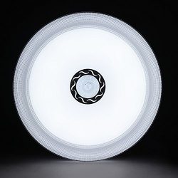 AFSEMOS Surface Mount Led Ceiling Light-24W Round LED Ceiling Light, 180W Incandescent Bulbs Equ ...