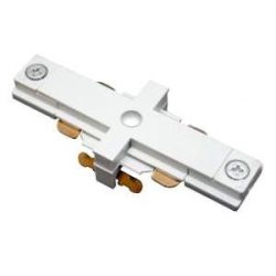 ConTech Lighting 00020 – White 1-Circuit Track End-to-End Mini-Connector (LA-2-P)