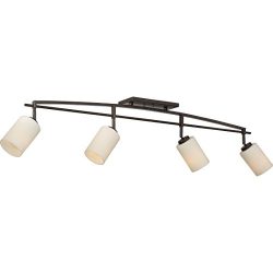 Quoizel TY1444WT  Taylor 4-Light Track Light, Western Bronze