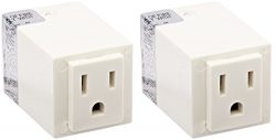 Elco Lighting EP814W EP814 Outlet Adapter – 2 Pack