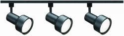 Nuvo Lighting TK321 3-Light Step-Cylinder Track-Lighting Kit, Black