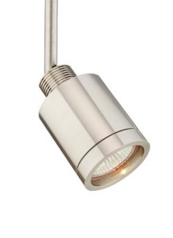 Tech Lighting 700MOTLM18S, Tellium Track Lighting Pendant Head Halogen, Nickel