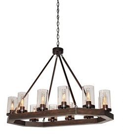 Artcraft Lighting Jasper Park 38″ Island Light, Bronze