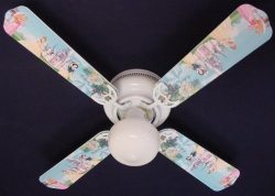 Ceiling Fan Designers Ceiling Fan, Disney Princesses Castle, 42″