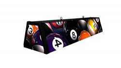 44″ Acrylic Pool Table Light, Rack’em Up