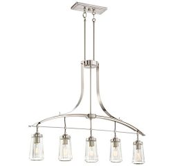 Minka Lavery Minka 3306-84 Restoration Five Island Light from Poleis Collection in Pwt, Nckl, B/ ...