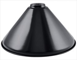 Shades for Economy 3 Shade Pool Table Light LPES3 BLACK