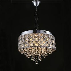 LightInTheBox 4 Lights Sunflower K9 Transparent Crystal Chandelier Pendent Light Ceiling Lightin ...