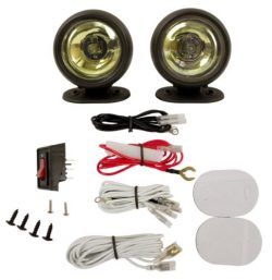 Blazer RE1088B Round Radiant Effects Driving Light Kit – Amber