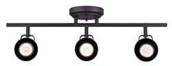 CANARM IT622A03ORB10 Ltd Polo 3 Light Track Rail Adjustable Heads, Oil Rubbed Bronze